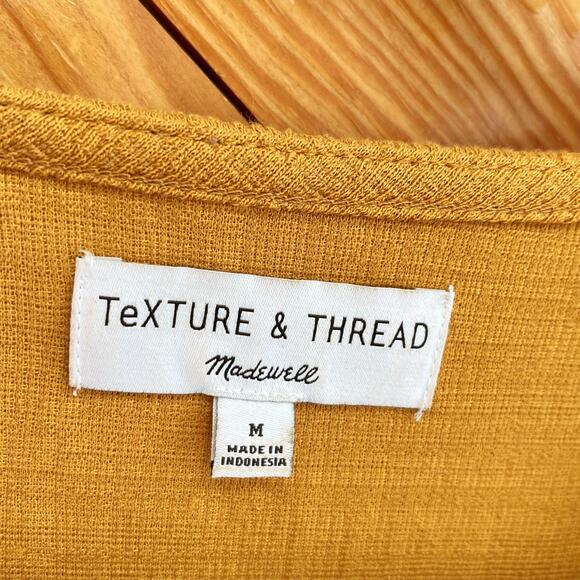 Madewell Texture & Thread Wide-Leg Wrap Jumpsuit - Picture 5 of 8